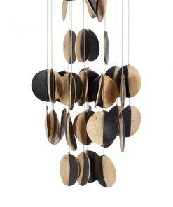 Grayson Lane 17-in Black/Cream Capiz Shell Wind Chime -GRAYSON LANE shop 330942225 AlternateImage4 l