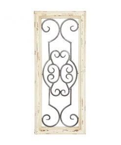 Grayson Lane 25-in H x 10-in W Farmhouse Ornamental Wood Wall Accent