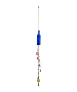Grayson Lane 41-in Blue Glass Wind Chime with Cone-Shaped Wind Catchers -GRAYSON LANE shop 330942230 AlternateImage5 l