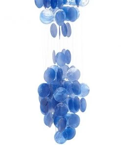 Grayson Lane 27-in Blue Capiz Shell Wind Chime -GRAYSON LANE shop 330942237 AlternateImage3 l