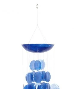 Grayson Lane 27-in Blue Capiz Shell Wind Chime -GRAYSON LANE shop 330942237 AlternateImage4 l