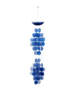Grayson Lane 27-in Blue Capiz Shell Wind Chime -GRAYSON LANE shop 330942237 AlternateImage5 l