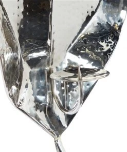 Grayson Lane 1-Candle Metal Sconce Candle Holder - Silver -GRAYSON LANE shop 330942238 AlternateImage3 l