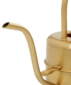 Grayson Lane 10-in x 8-in Gold Metal Glam Planters with Handles - Set of 2 -GRAYSON LANE shop 330942240 AlternateImage4 l