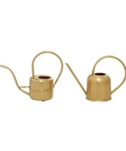 Grayson Lane 10-in x 8-in Gold Metal Glam Planters with Handles - Set of 2 -GRAYSON LANE shop 330942240 AlternateImage5 l