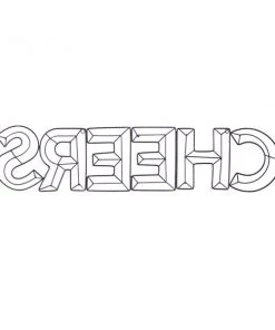 Grayson Lane 8-in H x 35-in W Cheers Metal Wall Accent -GRAYSON LANE shop 330942244 AlternateImage8 l