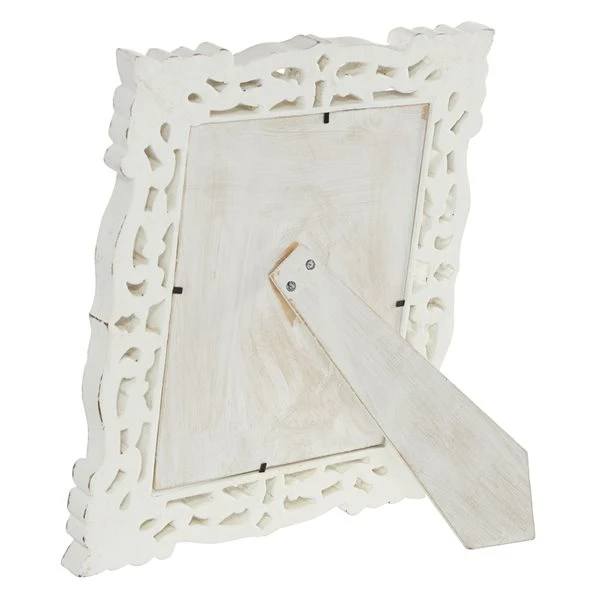 Grayson Lane White Wood Farmhouse Photo Frame (8-in x 10-in) 5 Grayson Lane White Wood Farmhouse Photo Frame (8-in x 10-in) - Image 5