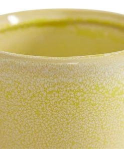 Grayson Lane 7 3/4-in x 7 1/2-in Yellow Ceramic Contemporary Planters - Set of 3 8 Grayson Lane 7 3/4-in x 7 1/2-in Yellow Ceramic Contemporary Planters - Set of 3 -GRAYSON LANE shop 330942249 AlternateImage4 l