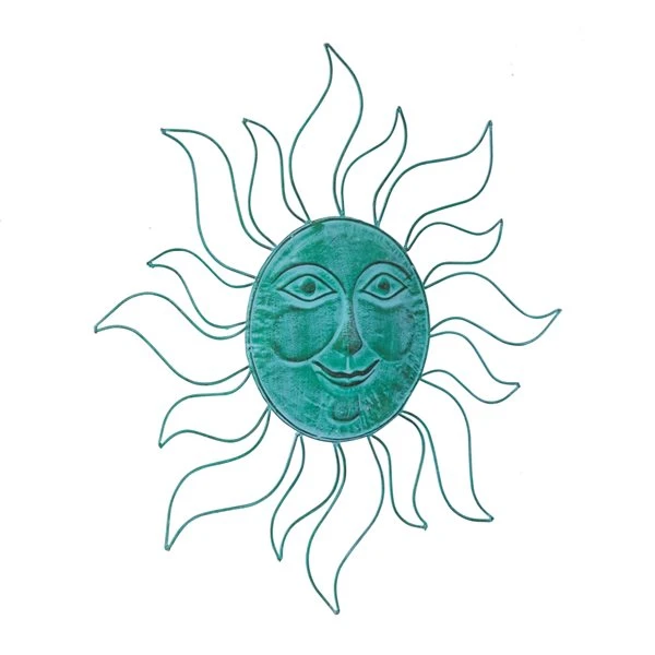 Grayson Lane 29.88-in H x 29.88-in W Eclectic Sun Metal Wall Accent 5 Grayson Lane 29.88-in H x 29.88-in W Eclectic Sun Metal Wall Accent - Image 5