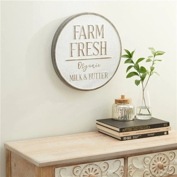 330942253_AlternateImage2_l.jpg Grayson Lane 15.85-in H x 15.85-in W Farmhouse Metal Wall Accent -GRAYSON LANE shop 330942253 AlternateImage2 l