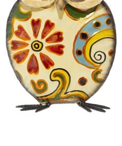 Grayson Lane 11-in H x 8-in W Yellow Owl Garden Statue 3 Grayson Lane 11-in H x 8-in W Yellow Owl Garden Statue -GRAYSON LANE shop 330942255 AlternateImage3 l