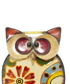 Grayson Lane 11-in H x 8-in W Yellow Owl Garden Statue 4 Grayson Lane 11-in H x 8-in W Yellow Owl Garden Statue -GRAYSON LANE shop 330942255 AlternateImage4 l