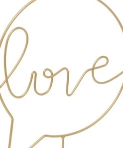 Grayson Lane Traditional Gold MDF/Iron Speech Balloons Tabletop Decoration - Set of 3 -GRAYSON LANE shop 330942257 AlternateImage6 l