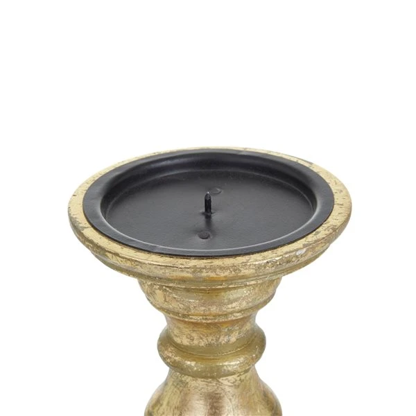330942258_AlternateImage4_l.jpg Grayson Lane 1-Candle Gold Wood Pillar Candle Holders - 3-Pack -GRAYSON LANE shop 330942258 AlternateImage4 l