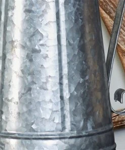 Grayson Lane 9-in x 20-in Silver Metal Farmhouse Planter with Handle -GRAYSON LANE shop 330942265 AlternateImage3 l