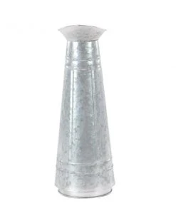 Grayson Lane 9-in x 20-in Silver Metal Farmhouse Planter with Handle -GRAYSON LANE shop 330942265 AlternateImage5 l