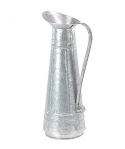 Grayson Lane 9-in x 20-in Silver Metal Farmhouse Planter with Handle -GRAYSON LANE shop 330942265 AlternateImage6 l