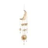 Grayson Lane 39-in Gold Metal Sunface Wind Chime with Moon and Stars