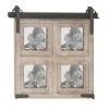 Grayson Lane Brown Wood Farmhouse Wall Photo Frame (5-in x 5-in)