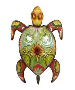 Grayson Lane 19-in H x 13-in W Sea Life Metal Wall Accent