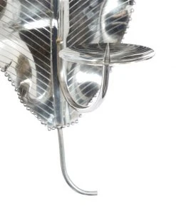 Grayson Lane 1-Candle Silver Metal Sconce Candle Holder -GRAYSON LANE shop 330942284 AlternateImage3 l