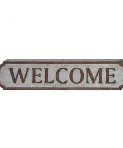 Grayson Lane 7-in H x 37-in W Farmhouse Metal Wall Accent