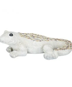 Grayson Lane 6.45-in H x 19.05-in W White Lizard Garden Statue -GRAYSON LANE shop 330942286 AlternateImage5 l