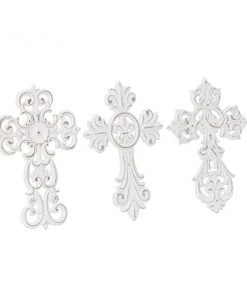 Grayson Lane 16-in H x 11.75-in W Religious/Spiritual Wood Wall Accent - Set of 3 -GRAYSON LANE shop 330942291 AlternateImage7 l