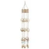 Grayson Lane 35-in Gold Metal Wind Chime with Bells and Multicoloured Beads