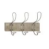 Grayson Lane 6-Hook Decorative Grey Iron Wall Hook