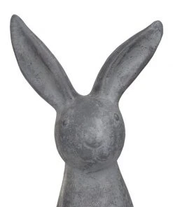 Grayson Lane 20-in H x 7-in W Grey Rabbit Garden Statue -GRAYSON LANE shop 330942302 AlternateImage3 l
