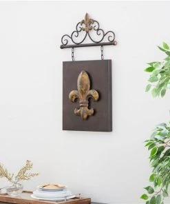 Grayson Lane 23-in H x 15-in W Traditional Metal Wall Accent -GRAYSON LANE shop 330942317 AlternateImage3 l