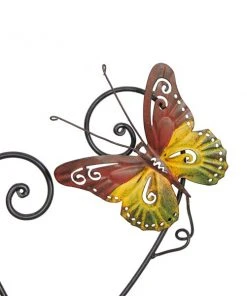 Grayson Lane 29-in H x 15-in W Butterflies Metal Wall Accent -GRAYSON LANE shop 330942324 AlternateImage5 l