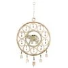Grayson Lane 27-in Gold Textured Metal Elephant Wind Chime