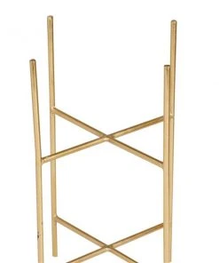 Grayson Lane 6-in x 12-in Gold Iron Modern Planters - Set of 2 -GRAYSON LANE shop 330942334 AlternateImage3 l