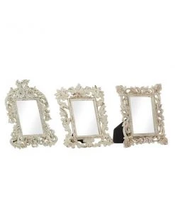 Grayson Lane White Traditional Photo Frame (4-in x 6-in) - Set of 3