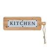 Grayson Lane 7.8-in H x 23.8-in W Kitchen Metal Wall Accent