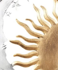 Grayson Lane 19-in Gold Metal Sun and Moon Wind Chime -GRAYSON LANE shop 330942349 AlternateImage4 l