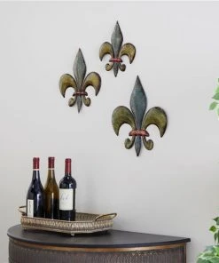 Grayson Lane 15-in H x 13-in W Traditional Metal Wall Accent - Set of 3 -GRAYSON LANE shop 330942350 AlternateImage3 l