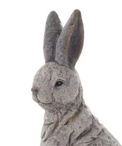 Grayson Lane 20-in H x 11-in W Grey Rabbit Garden Statue 3 Grayson Lane 20-in H x 11-in W Grey Rabbit Garden Statue -GRAYSON LANE shop 330942364 AlternateImage4 l