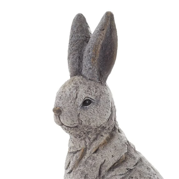 330942364_AlternateImage4_l.jpg Grayson Lane 20-in H x 11-in W Grey Rabbit Garden Statue -GRAYSON LANE shop 330942364 AlternateImage4 l