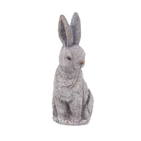 330942364_AlternateImage5_l.jpg Grayson Lane 20-in H x 11-in W Grey Rabbit Garden Statue -GRAYSON LANE shop 330942364 AlternateImage5 l