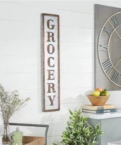 Grayson Lane 36-in H x 7-in W Farmhouse Metal Wall Accent 7 Grayson Lane 36-in H x 7-in W Farmhouse Metal Wall Accent -GRAYSON LANE shop 330942370 AlternateImage3 l