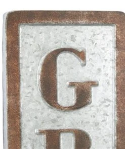 Grayson Lane 36-in H x 7-in W Farmhouse Metal Wall Accent 8 Grayson Lane 36-in H x 7-in W Farmhouse Metal Wall Accent -GRAYSON LANE shop 330942370 AlternateImage5 l