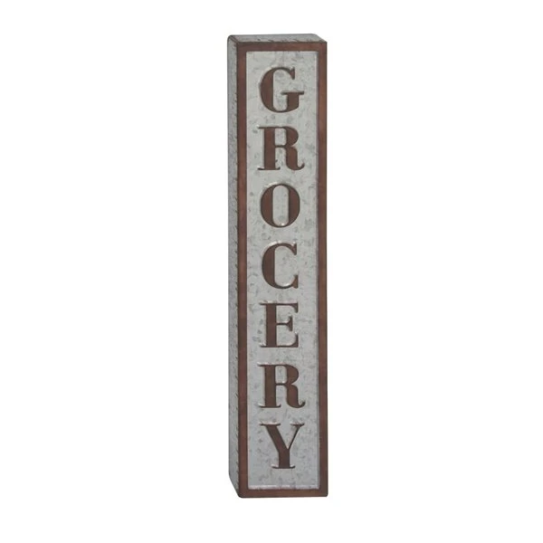 Grayson Lane 36-in H x 7-in W Farmhouse Metal Wall Accent 1 Grayson Lane 36-in H x 7-in W Farmhouse Metal Wall Accent