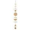 Grayson Lane 48-in Matte Gold Geometric Metal Wind Chime