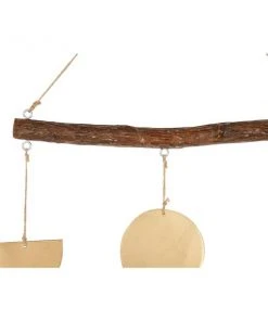 Grayson Lane 42-in Gold Metal Circles and Half Moons Wind Chime -GRAYSON LANE shop 330942375 AlternateImage3 l