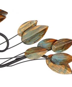 Grayson Lane 10-in H x 34-in W Traditional Floral Metal Wall Accent -GRAYSON LANE shop 330942408 AlternateImage6 l