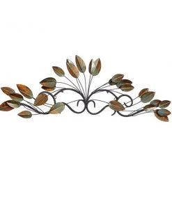 Grayson Lane 10-in H x 34-in W Traditional Floral Metal Wall Accent -GRAYSON LANE shop 330942408 AlternateImage7 l
