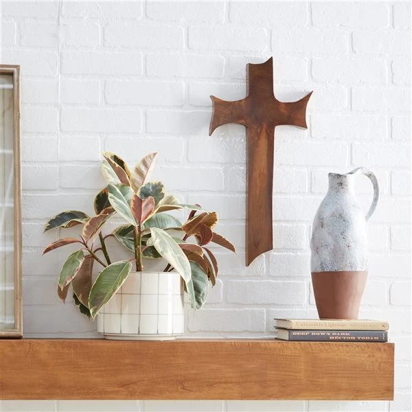 Grayson Lane 20-in H x 10-in W Religious/Spiritual Wood Wall Accent 2 Grayson Lane 20-in H x 10-in W Religious/Spiritual Wood Wall Accent - Image 2